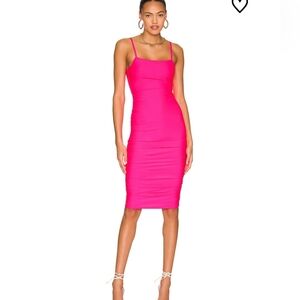 Elegant Pink Bodycon Dress